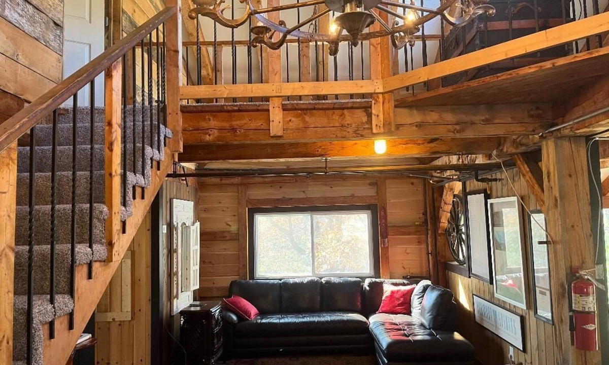 St. Johnsbury Cabin | Basecamp Lodge Winter Retreat sleeps 3-9 guests