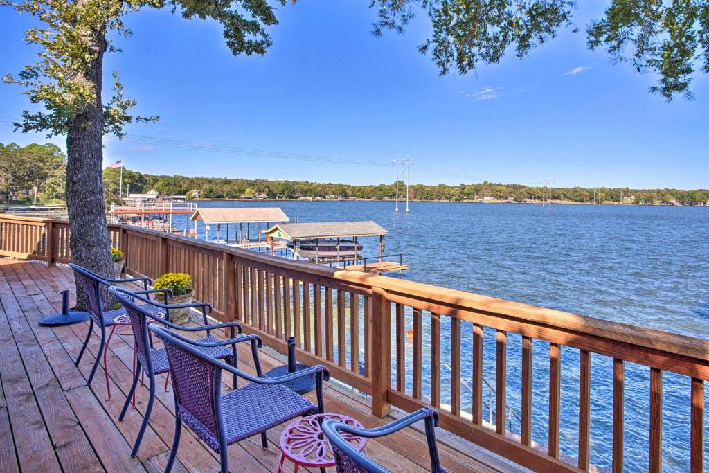 Tool House | Dock & Fire Pit: Waterfront Cedar Creek Lake Home
