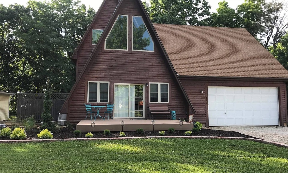 Flemington House | Double A frame Lake House on Pomme de Terre with Dock and Direct Lake Access
