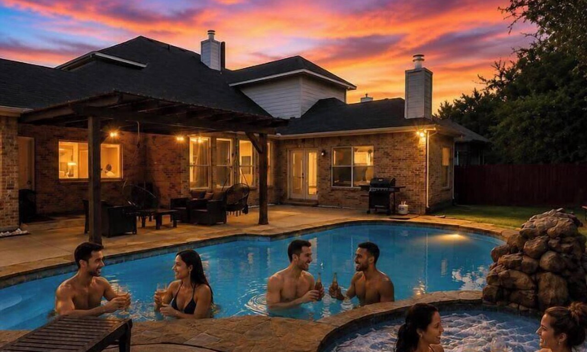 Irving House | Immaculate 5BR/2.5B vila with Pool and cinema