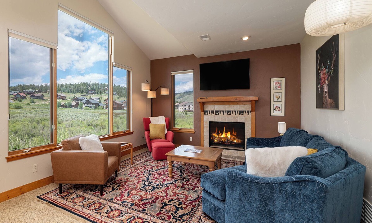 Tabernash House | Private 3 bedroom home, mt views and pet friendly