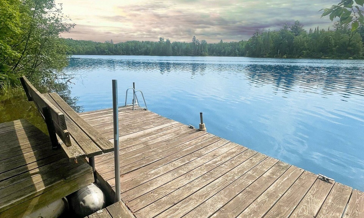 Park Falls House | River's Edge Tiny Home | Expansive Deck