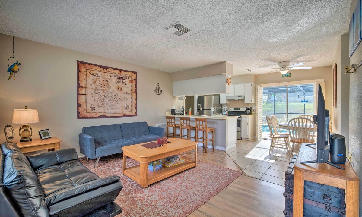 Spring Hill House | Spring Hill Vacation Rental w/Central A/C!