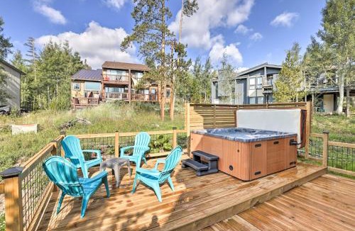 Wildernest House | 10 Mi to Keystone Resort: Cabin w/Private Hot Tub