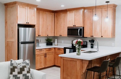 Council Bluffs House | 2 Beds + EV Charger | Gated Luxury Stay