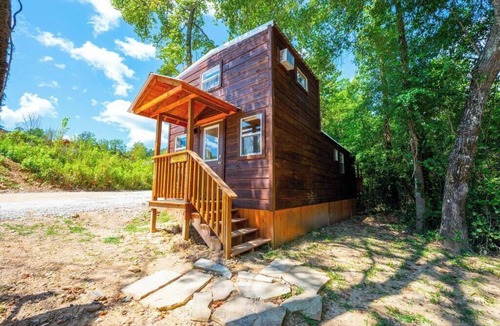 Broken Bow Cabin | Acorn: Sleeps 4, Tiny Cabin, Pets, Near Park/Lake