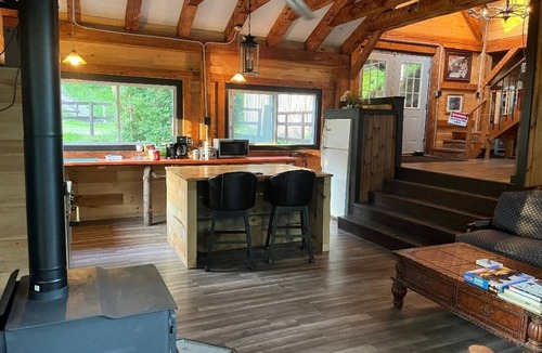 St. Johnsbury Cabin | Basecamp Lodge Winter Retreat sleeps 3-9 guests