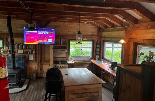 St. Johnsbury Cabin | Basecamp Lodge Winter Retreat sleeps 3-9 guests