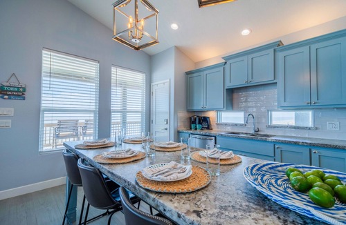 Port Bolivar House | Beachfront | Decks, Cargo Lift & Ocean Views