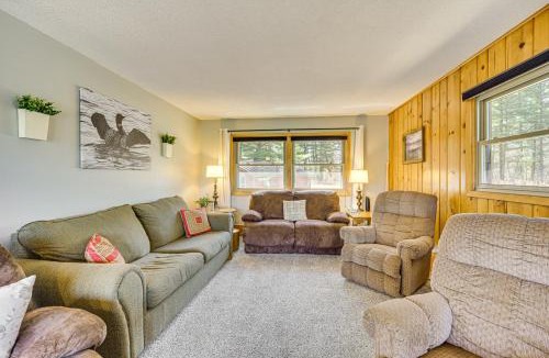 Chetek House | Beautiful Chetek Home w/Prairie Lake Access!