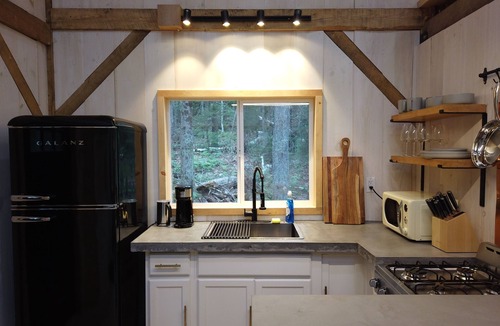 Stratton and Bromley Ski Areas Cabin | Brand New Luxury “Tiny” House, Immersed In Nature