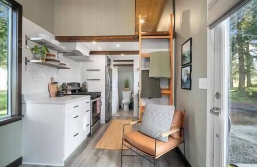 River Road Cabin | Cedar & Sage Hideaway with Hot Tub, Cinema & Fire Pit