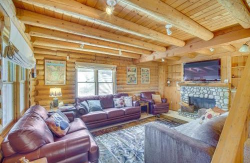 Cedarpines Park House | Crestline Area Vacation Rental Cabin w/Decks!