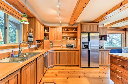 Anacortes House | Custom Guemes Home w/Spectacular Water Views!