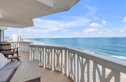 Ormond-by-the-Sea Apartment | Direct Oceanfront Corner Condo, Family-Friendly with Beachfront Pool and Garage Parking