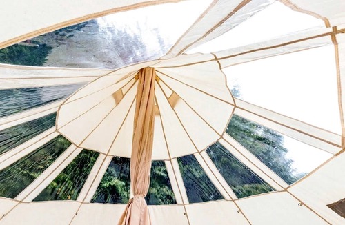 Boss House | Ethereal Glamping Bell Tent Haven Near Sinking Creek, Missouri