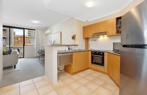 East Perth Apartment | Executive Elegance: Stylish 1BR Suite on Hay St