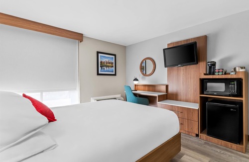 Cheyenne Hotel | Explore Downtown Cheyenne w/Deluxe One Queen Bed - Pet Friendly and w/Pool!