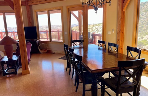 Alcova House | Exquisite Timberframe Home Overlooking Alcova Lake.