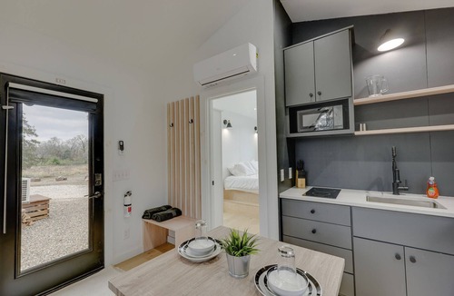 Hochatown Cabin | Farrel (Trout) Modern Tiny Cabin - The Alps of Hochatown