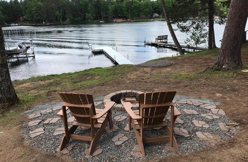 St Germain House | Freshly remodeled cabin on the West Bay of Little Saint