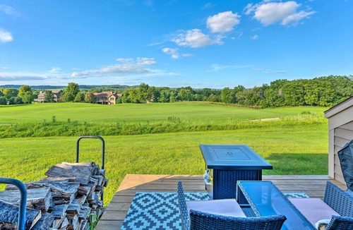 The Galena Territory House | Galena Gem w/ Fire Pit on Eagle Ridge Fairway