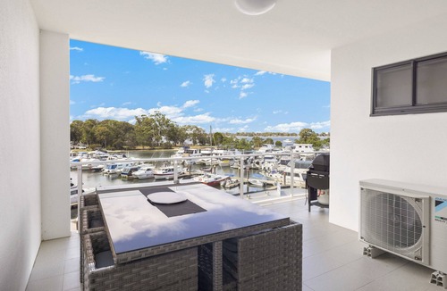 Sandstone Point Apartment | Harbor Haven Retreat