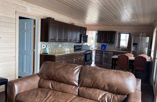 Pelican Rapids Cabin | Hideaway Beach on Big Pelican Lake