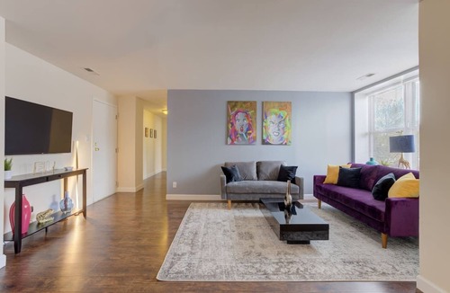 DeBaliviere Place Apartment | Mod Apartment next to Forest Park/BJC/WashU pets welcome