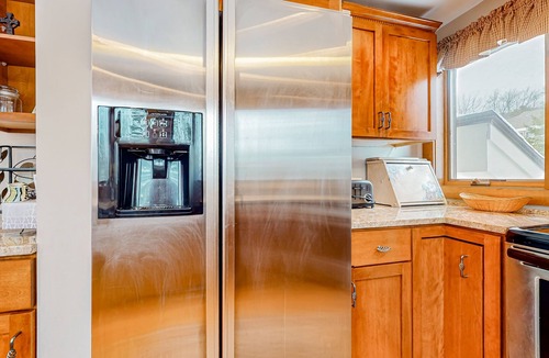 Bromley Mountain House | Mountain-view townhome with seasonal pool, ski shuttle, & private deck