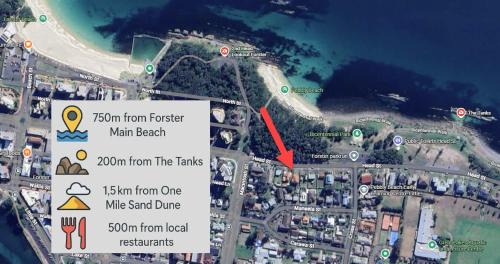 Forster Apartment | Pebbly Beach Escape
