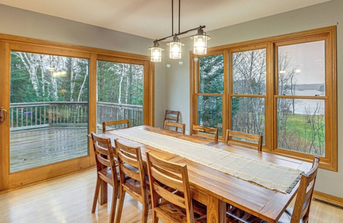 Melrude Cottage | Private Lakefront Home w/Game Room in Aurora!