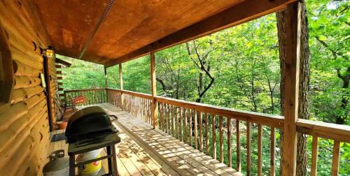Eureka Springs Ski Chalet | Private Log Cabin #3 at Wisteria