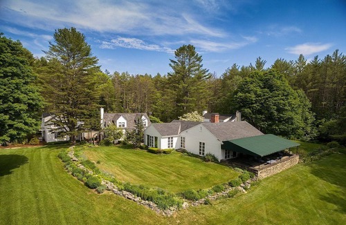 South Londonderry House | Secluded And Private Mountain Retreat on 70 acres 9Br/8Ba Hot Tub, Ponds, River