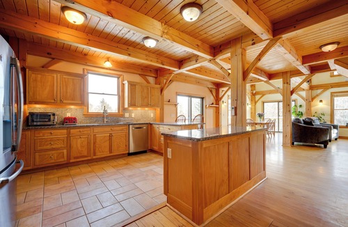 Stratton House | Secluded Vermont Retreat: Outdoor Pool & Deck