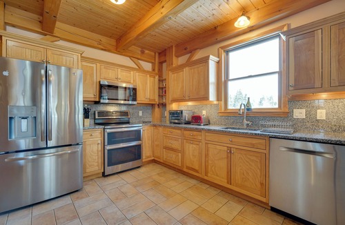 Stratton House | Secluded Vermont Retreat: Outdoor Pool & Deck