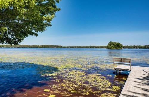 Phillips House | Solberg Lake House: Dock, Deck + Stunning Views!