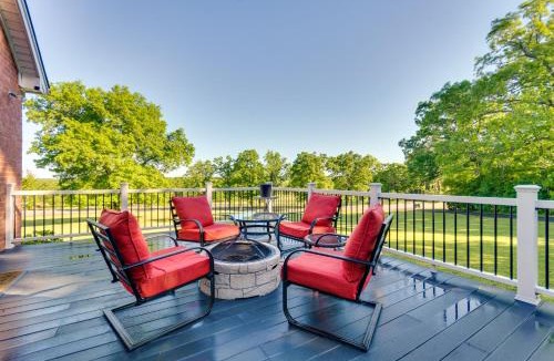 Greenbrier House | Spacious Greenbrier Vacation Rental on ~ 4 Acres!