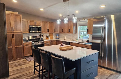 Ottertail House | Spacious Home on Buchanan Lake in Ottertail, MN Private Beach Front