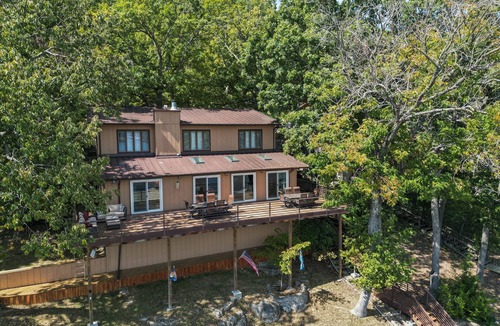 Rocky Mount House | Spacious, Quiet & Great Cove, Nearby Attractions, Private Dock, Fireplace, Expansive Deck