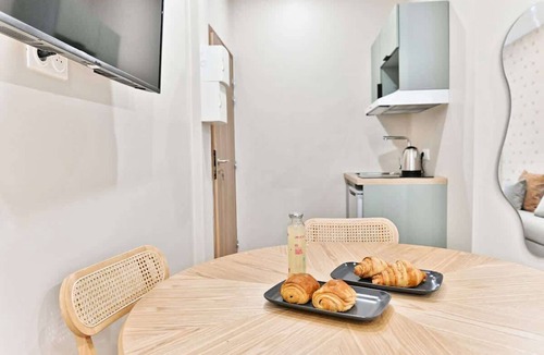 Quartier de la Plaine-de-Monceaux Apartment | Studio climatisé & confortable – Paris 17