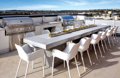 West End Condo | Studio unit/Austin - Full Kitchen, W/D, Rooftop Pool, & More!