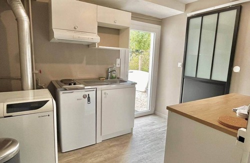 Funay - Bruyeres House | Studio with kitchen, bathroom and private garage