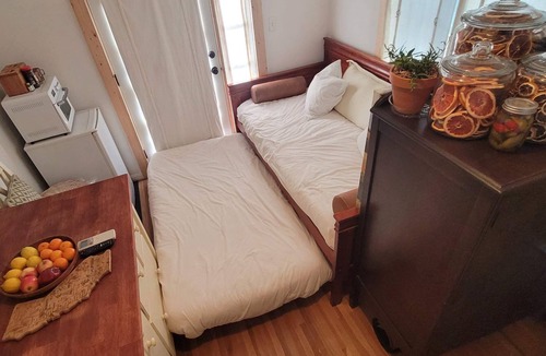 Oleander - Sunset Other | Tiny Home on Micro Farmstead in Historic District in Central Bakersfield, CA