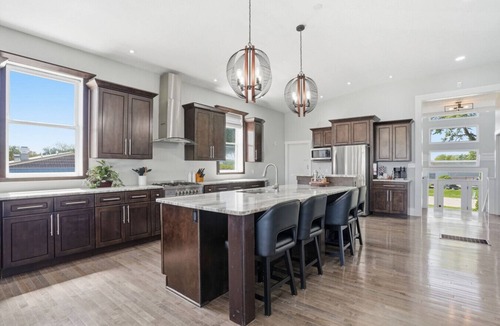 Huron House | Ultimate Waterfront Home w/Cottage & Beach-9bdrms