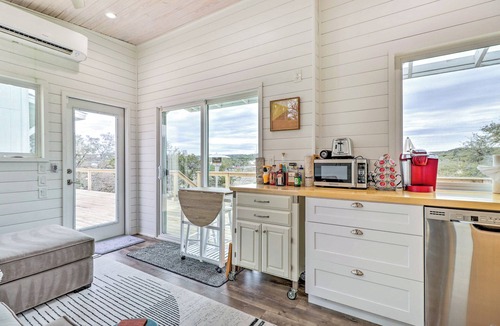 Lakehurst House | Updated Texas Tiny Home Rental on Lake Travis