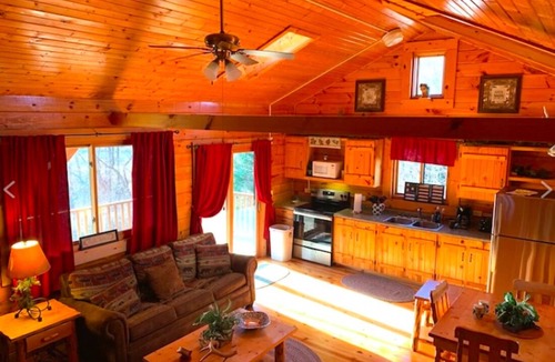 Waterville Cabin | Walnut Ridge Cabin w/Hot Tub