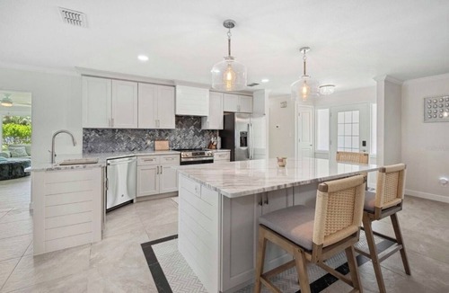 Dixie Shores House | Waterfront Gulf Escape with Dock, POOL, BEACH CHAIRS AND KAYAKS