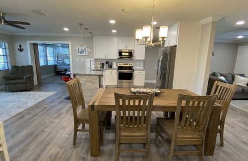 Spring Hill House | Waterfront Hernando beach 3 beds/2bath on deep water canal w/Dock, Fishing/kayak
