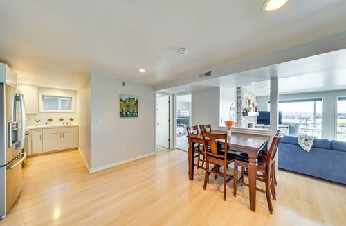 Oak Harbor House | Waterfront Home w/Dock, Hot Tub, Fire Pit